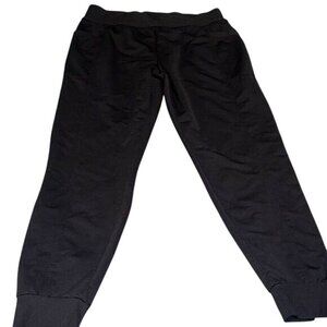 32 Degrees Heat Womens Black Jogger Pants Size L Polyester & Spandex